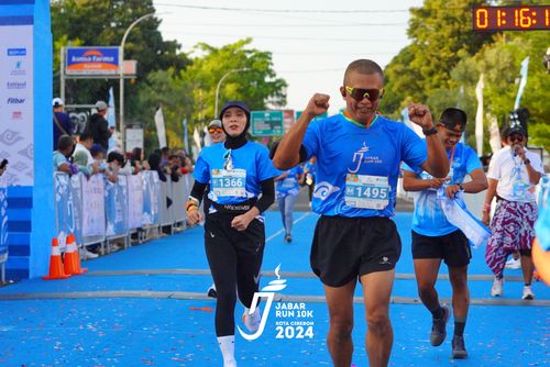Race photo from Jabar Run 10K 2024