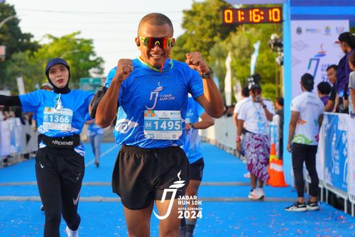Race photo from Jabar Run 10K 2024