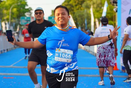 Race photo from Jabar Run 10K 2024