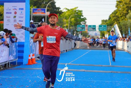 Race photo from Jabar Run 10K 2024
