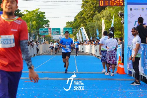 Race photo from Jabar Run 10K 2024