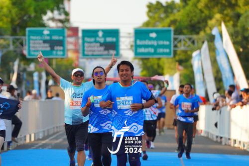 Race photo from Jabar Run 10K 2024