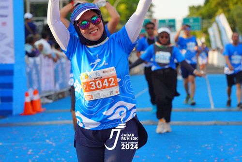 Race photo from Jabar Run 10K 2024