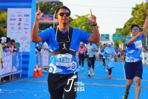 Race photo from Jabar Run 10K 2024
