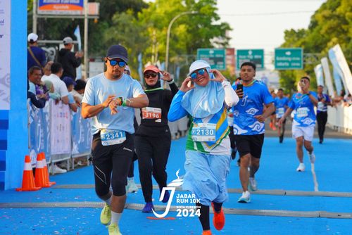 Race photo from Jabar Run 10K 2024