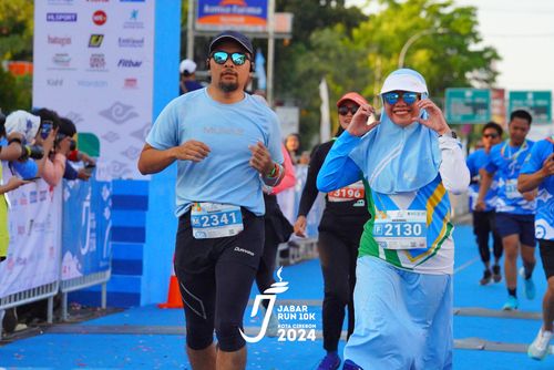 Race photo from Jabar Run 10K 2024