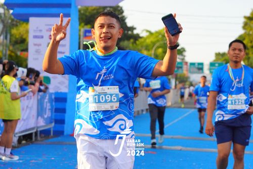 Race photo from Jabar Run 10K 2024