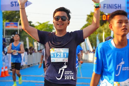 Race photo from Jabar Run 10K 2024