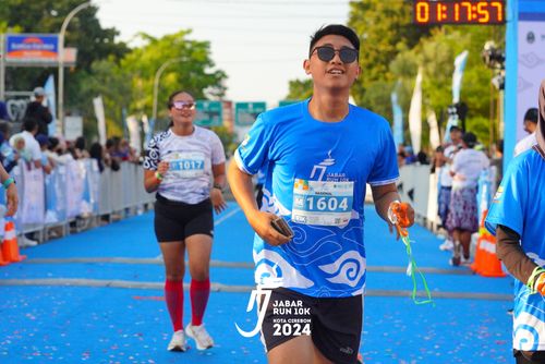 Race photo from Jabar Run 10K 2024