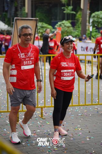 Race photo from ONE RUN 10K 2025