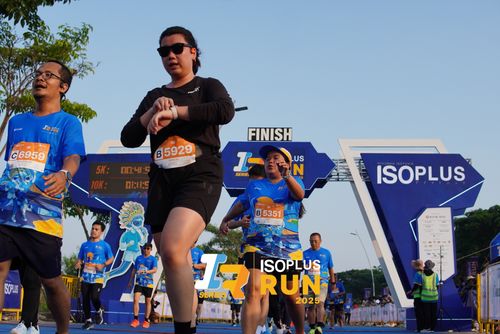 Race photo from ISOPLUS RUN 2025 - JAKARTA