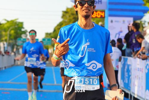 Race photo from Jabar Run 10K 2024