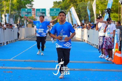 Race photo from Jabar Run 10K 2024