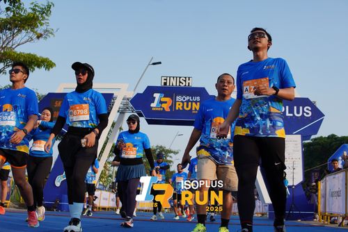 Race photo from ISOPLUS RUN 2025 - JAKARTA