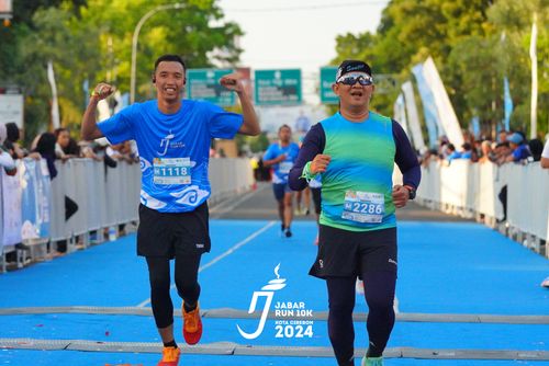 Race photo from Jabar Run 10K 2024