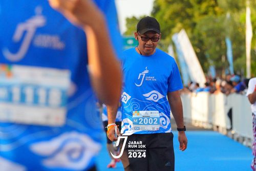 Race photo from Jabar Run 10K 2024