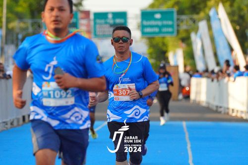 Race photo from Jabar Run 10K 2024