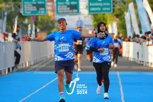 Race photo from Jabar Run 10K 2024