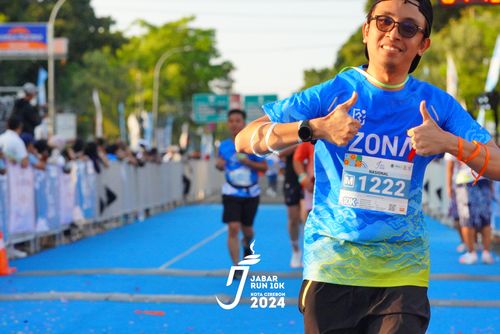 Race photo from Jabar Run 10K 2024