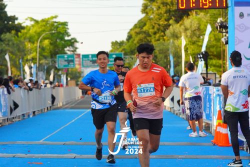 Race photo from Jabar Run 10K 2024