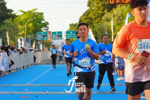 Race photo from Jabar Run 10K 2024