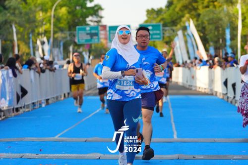 Race photo from Jabar Run 10K 2024