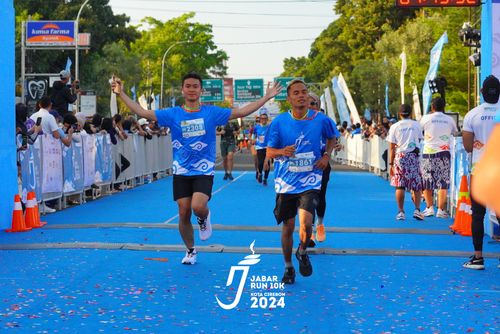 Race photo from Jabar Run 10K 2024