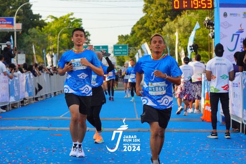 Race photo from Jabar Run 10K 2024