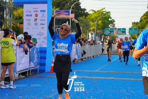 Race photo from Jabar Run 10K 2024