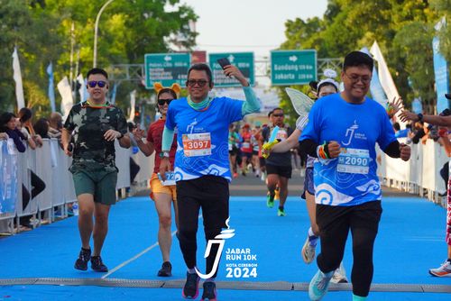Race photo from Jabar Run 10K 2024