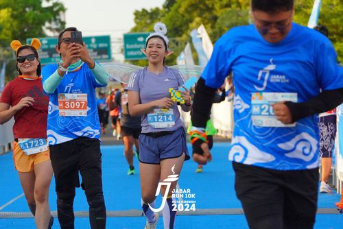 Race photo from Jabar Run 10K 2024