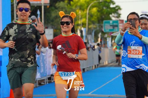 Race photo from Jabar Run 10K 2024