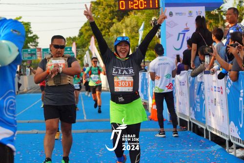 Race photo from Jabar Run 10K 2024