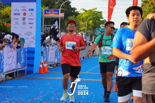 Race photo from Jabar Run 10K 2024
