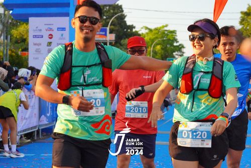 Race photo from Jabar Run 10K 2024
