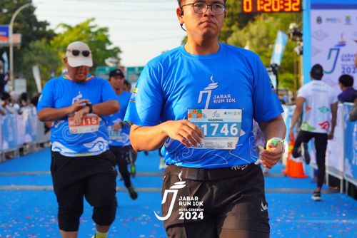 Race photo from Jabar Run 10K 2024