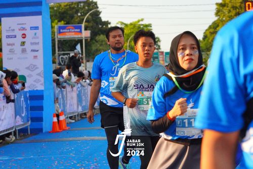 Race photo from Jabar Run 10K 2024