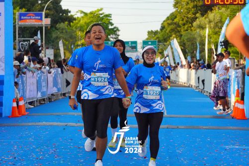 Race photo from Jabar Run 10K 2024