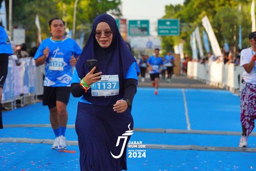 Race photo from Jabar Run 10K 2024