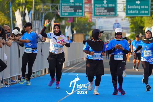 Race photo from Jabar Run 10K 2024