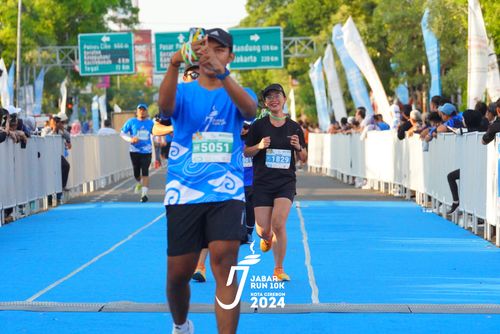 Race photo from Jabar Run 10K 2024