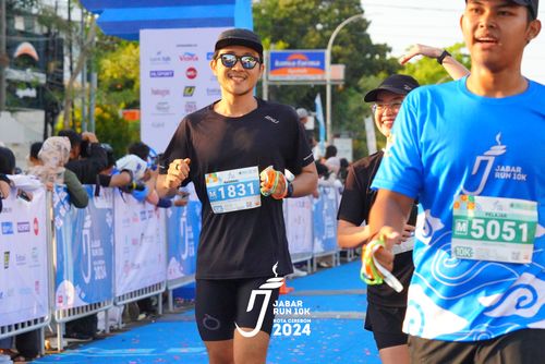 Race photo from Jabar Run 10K 2024