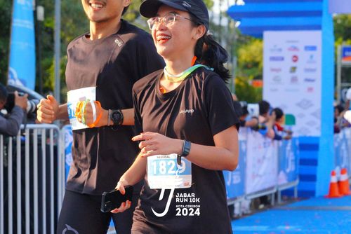 Race photo from Jabar Run 10K 2024