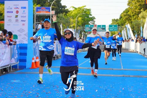 Race photo from Jabar Run 10K 2024