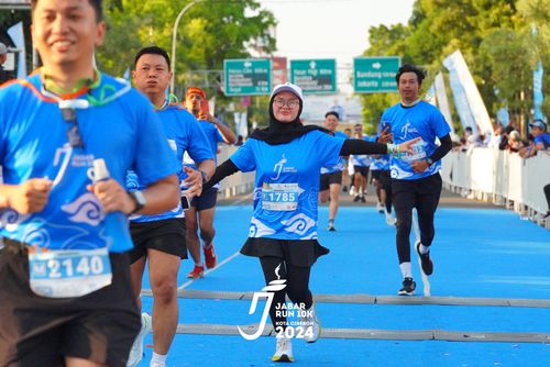 Race photo from Jabar Run 10K 2024