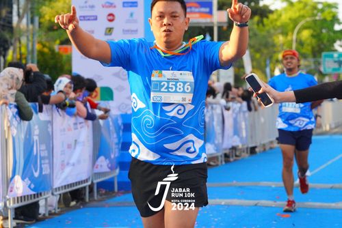 Race photo from Jabar Run 10K 2024