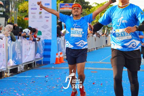 Race photo from Jabar Run 10K 2024