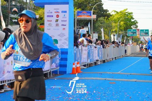 Race photo from Jabar Run 10K 2024
