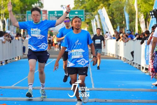 Race photo from Jabar Run 10K 2024