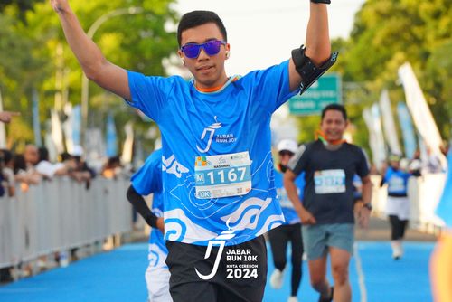 Race photo from Jabar Run 10K 2024